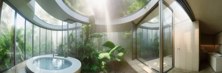 آتریوم و کاربرد انواع آن در طراحی دکوراسیون ساختمان