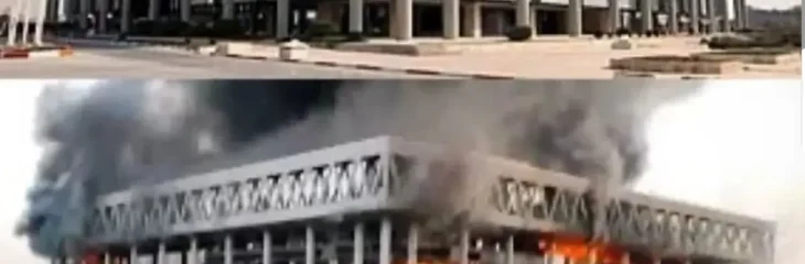 شروع بازسازی ساختمان شیشهای صداوسیما